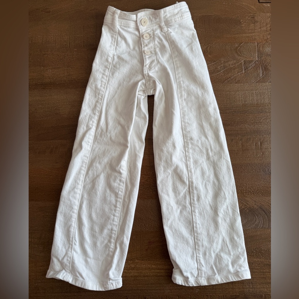Zara White Pants